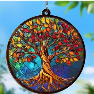 Tree Of‎ Life 6x6 Suncatcher
